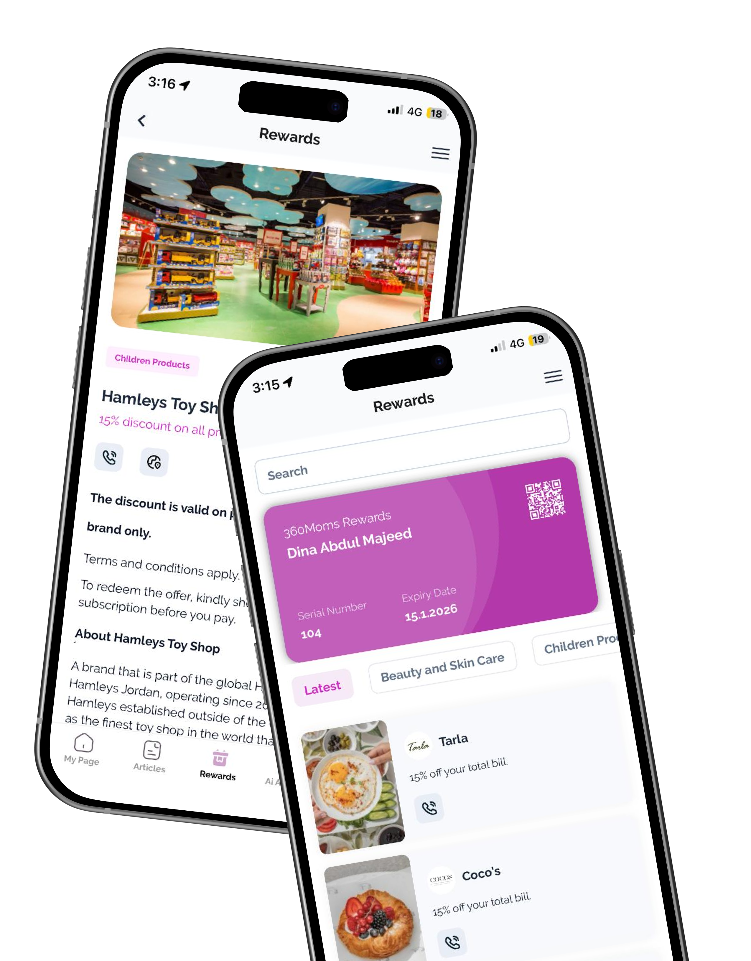 360Moms Rewards
Daily savings… designed just for you!