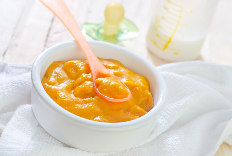 White Bean, Sweet Potato & Carrot Purée