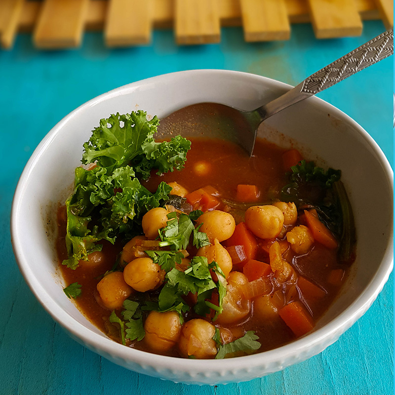 Moroccan Chickpea Soup