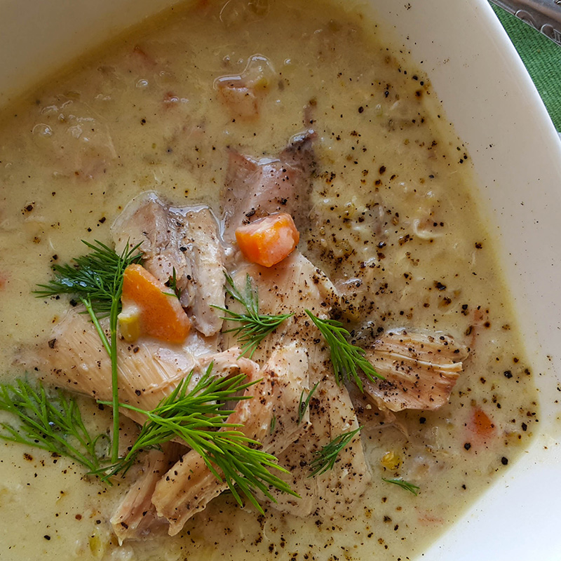 Chicken and Lemon Soup