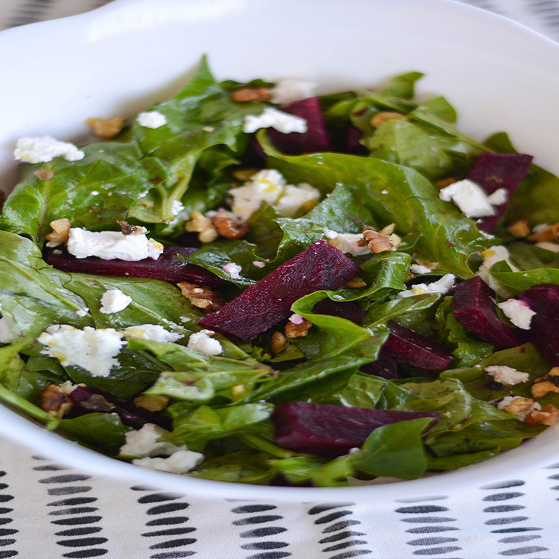 Beetroot Salad with Pomegranate Molasses