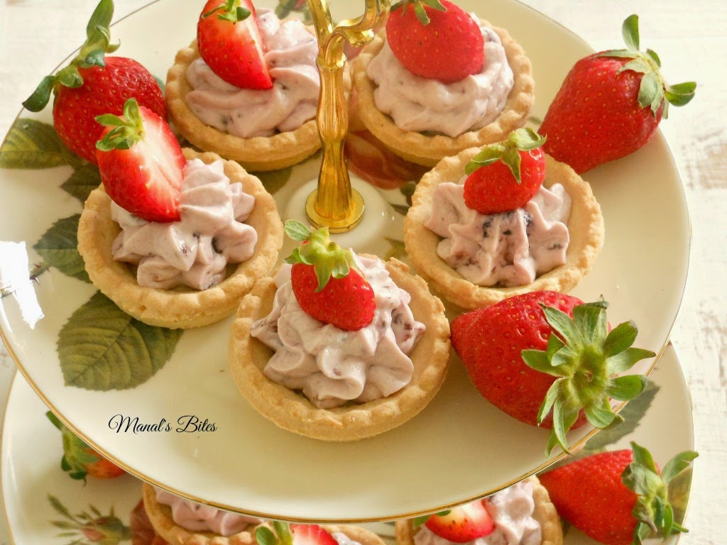 Berries Cream Tarts