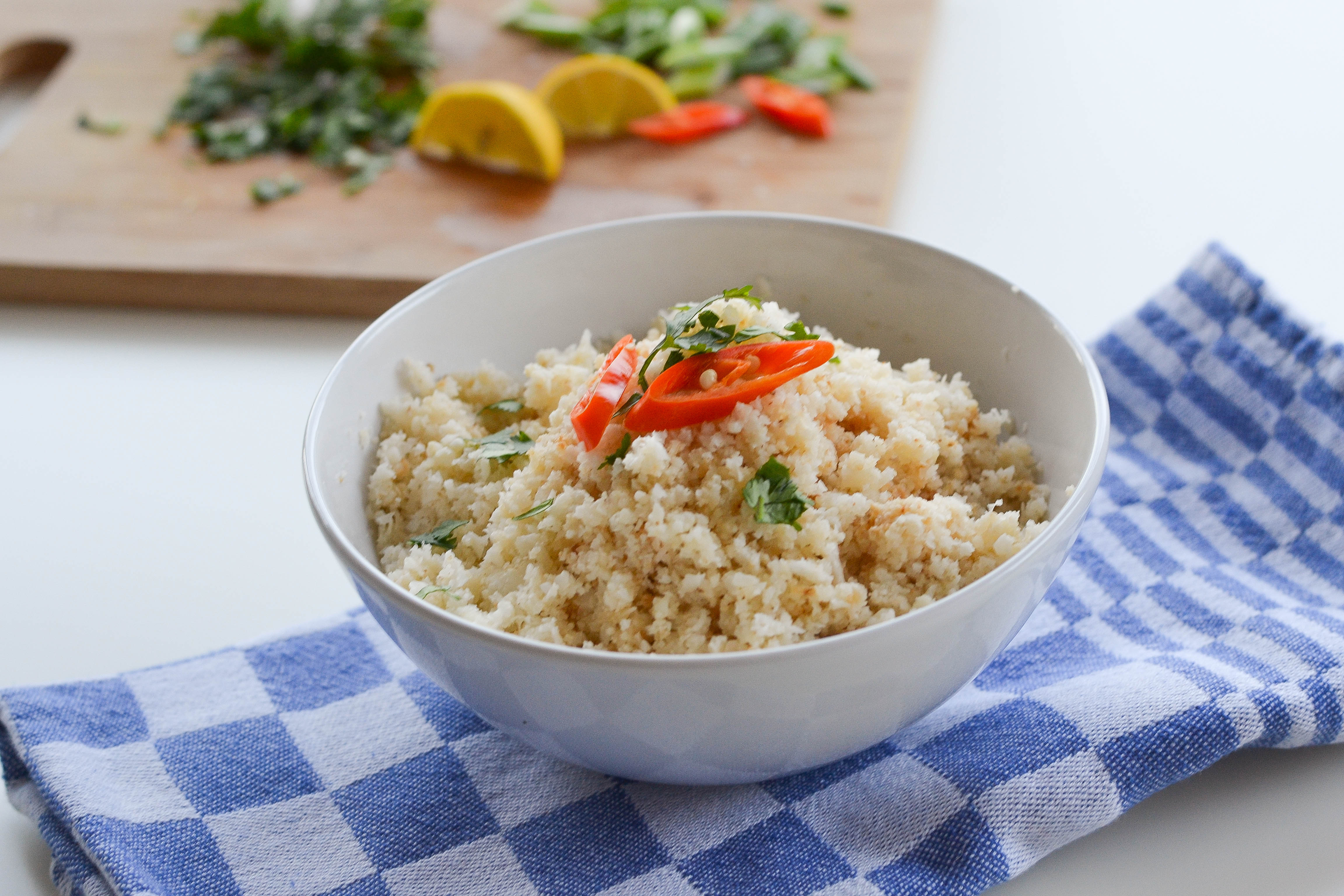 ما هي طريقة عمل أرز القرنبيط ؟