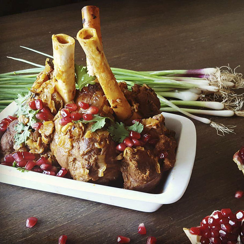 Lamb Shanks Tagine with Dates
