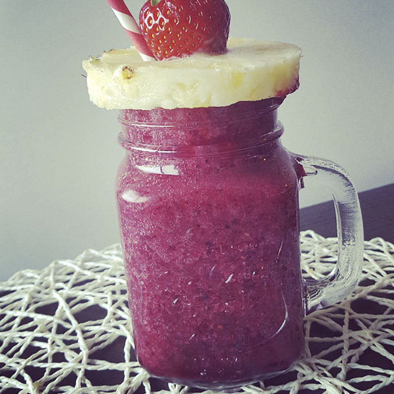 Raspberry Orange Juice