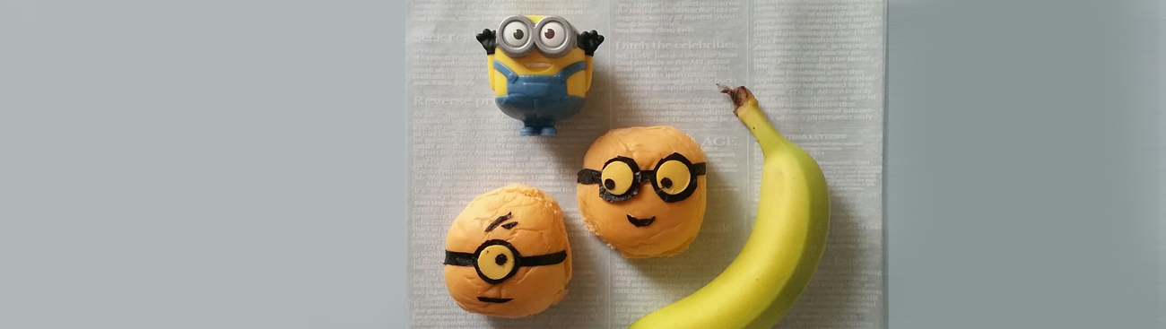 Lunch Box of the week: Minions sandwiches!