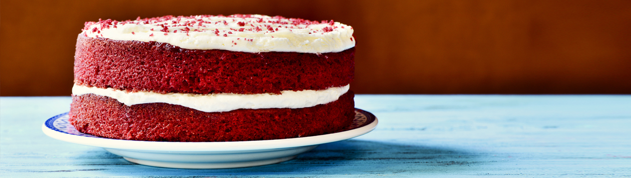 الكعكة المخملية الحمراء (بالخضار)!