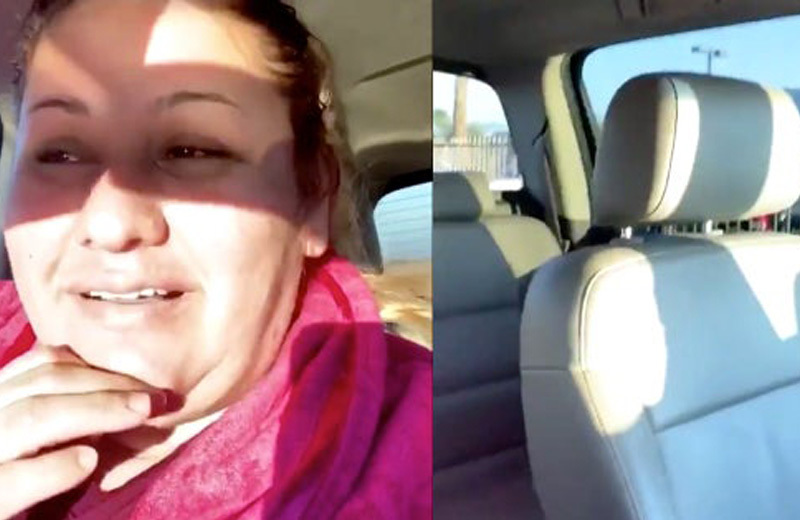 فيديو مضحك لأم عند إيصالها لأولادها إلى المدرسة!