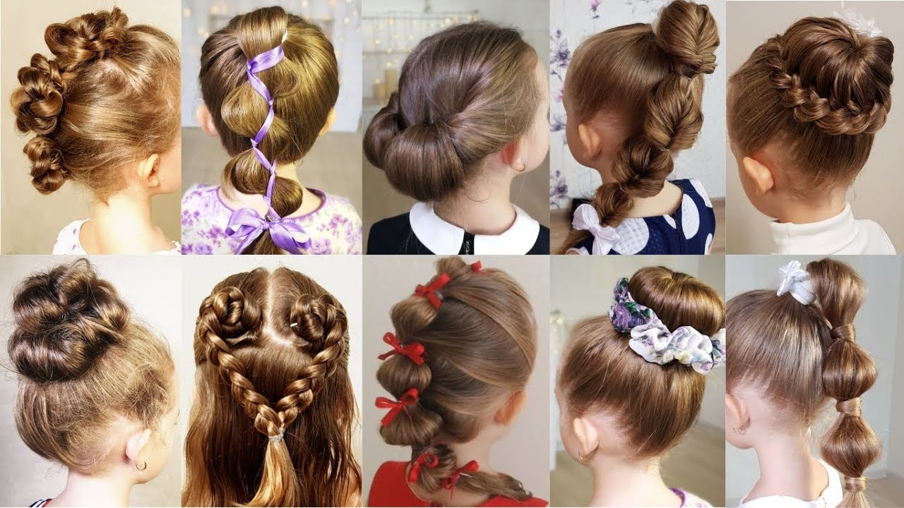 Easy peasy hairstyles for your daughter’s return to school