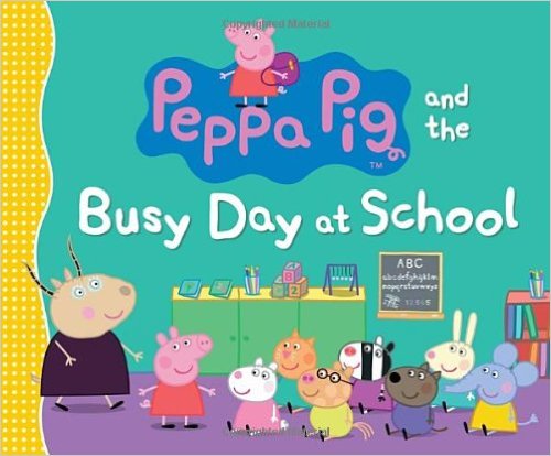 Peppa pig and the Busy day at school