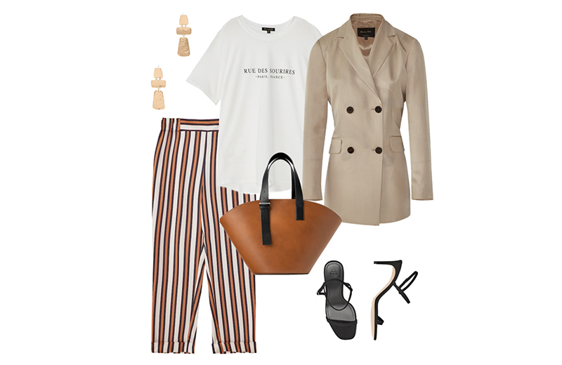 How to wear Striped trousers in 3 ways