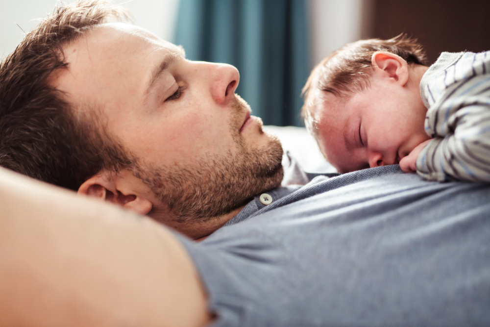 What is Postpartum depression in men?