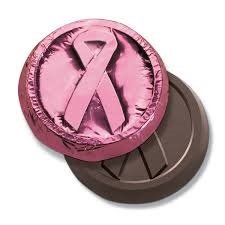 توزيعات شوكولاتة لسرطان الثدي