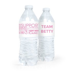 زجاجات مياه لسرطان الثدي