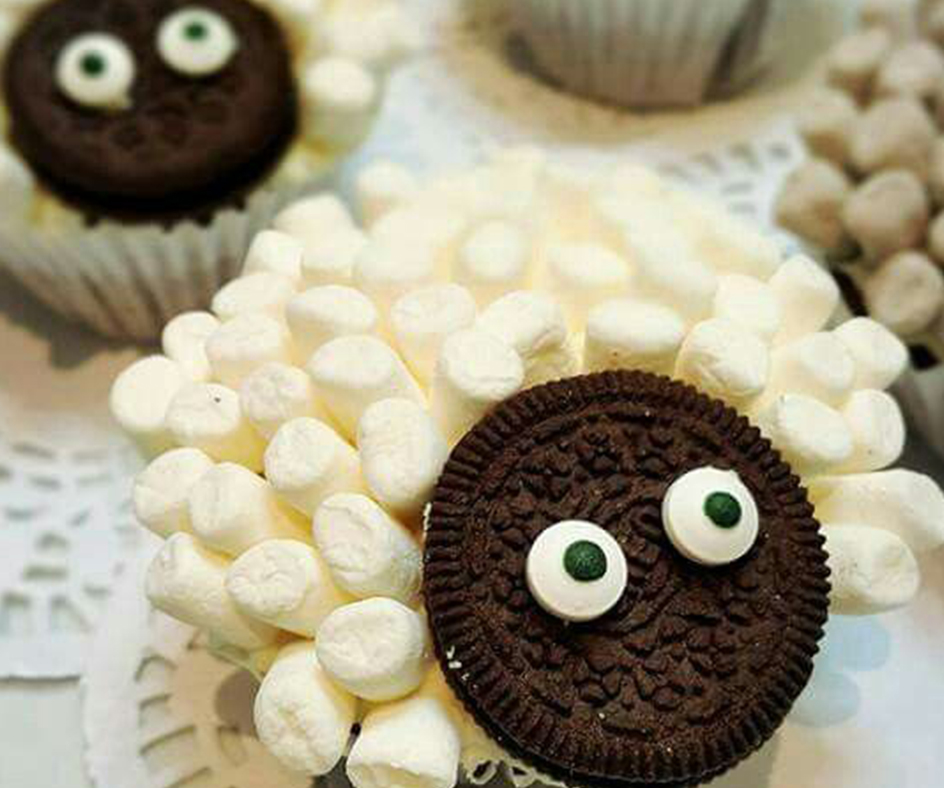 Sheep Cupcakes for Eid Al Adha 