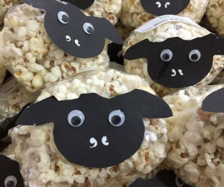 Sheep Popcorn for Eid Al Adha 