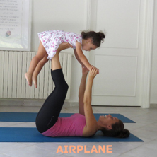  Airplane pose yoga position 