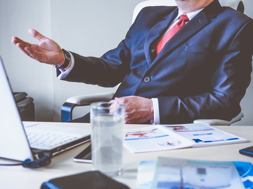 businessman wearing a suit