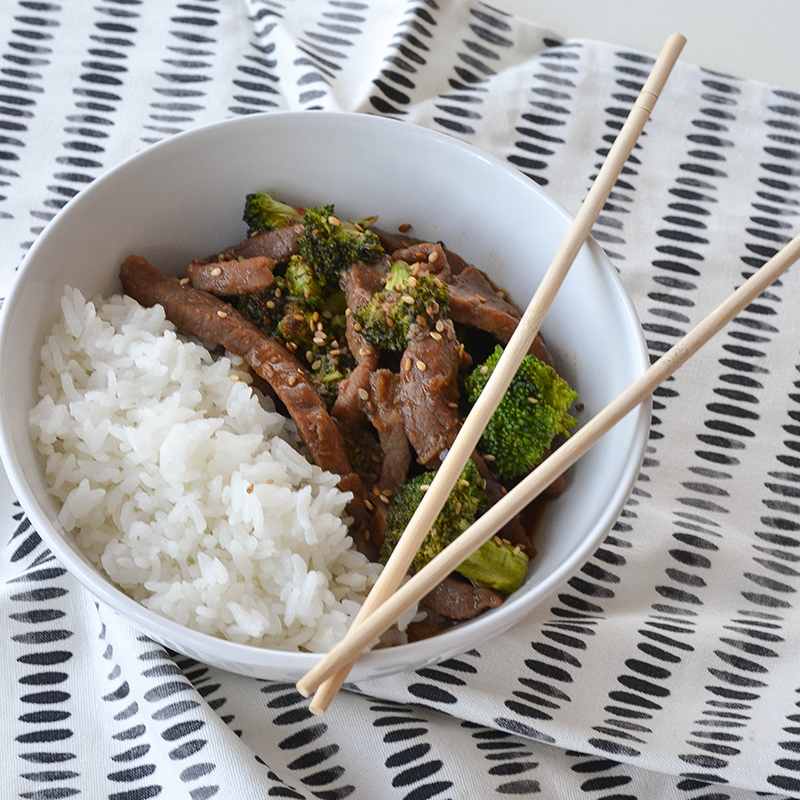 Beef & Broccoli Stir-fry Bowl 