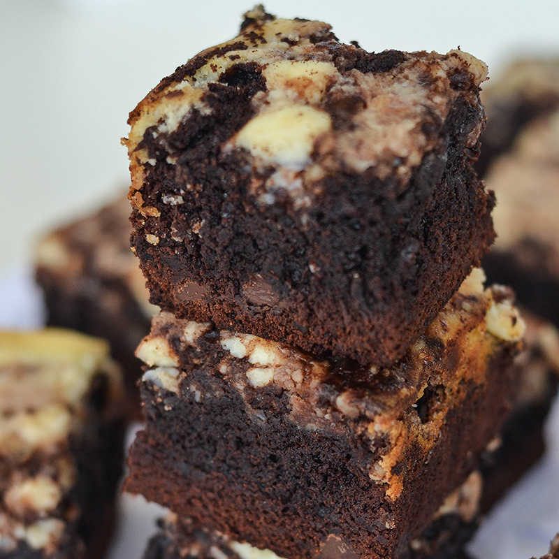 Decadent Cheesecake Brownies